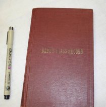 Bertha P. Lambert Class Record Book, 1928